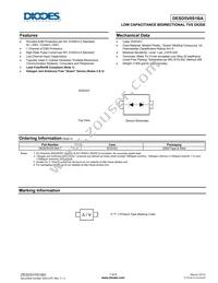 DESD5V0S1BA-7 Datasheet Cover