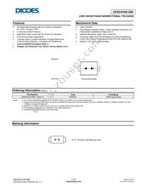 DESD5V0S1BB-7 Datasheet Cover