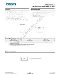 DESD5V0S1BLD-7B Datasheet Cover