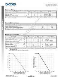 DESD5V0S1BLP3-7 Datasheet Page 2