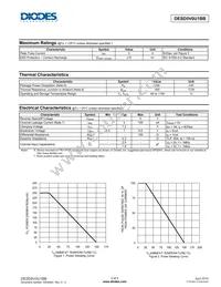 DESD5V0U1BB-7 Datasheet Page 2