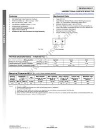 DESD5V2S2UT-7 Datasheet Cover