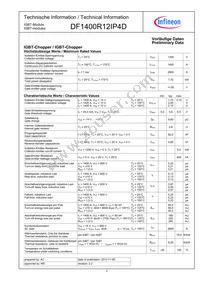 DF1400R12IP4DBOSA1 Datasheet Page 2