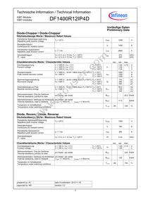 DF1400R12IP4DBOSA1 Datasheet Page 3