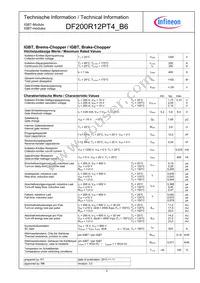 DF200R12PT4B6BOSA1 Datasheet Page 2