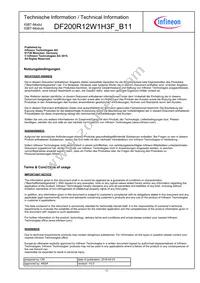 DF200R12W1H3FB11BPSA1 Datasheet Page 11