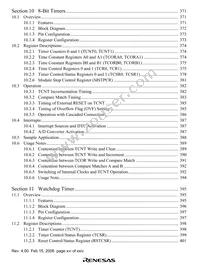 DF2345TE20V Datasheet Page 18