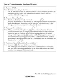 DF2626FA20JV Datasheet Page 5