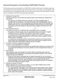 DF2643FC25V Datasheet Page 4