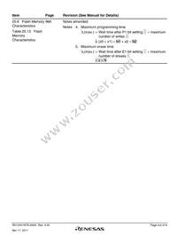 DF2643FC25V Datasheet Page 17