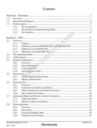 DF2643FC25V Datasheet Page 21