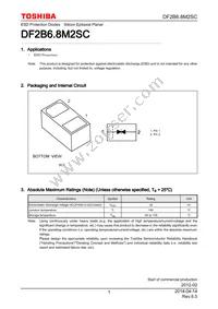 DF2B6.8M2SC(TPL3) Datasheet Cover