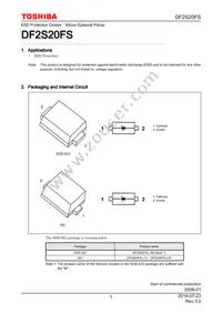 DF2S20FS Datasheet Cover