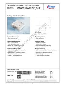 DF80R12W2H3FB11BOMA1 Datasheet Cover