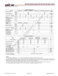 DFA20E48S12 Datasheet Page 2