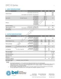 DFC10E24S5 Datasheet Page 3