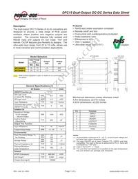 DFC15U48D15 Datasheet Cover