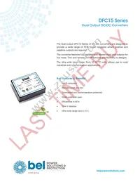 DFC15U48D15G Datasheet Cover