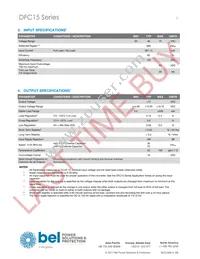 DFC15U48D15G Datasheet Page 3