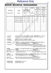 DFE201210S-1R0M=P2 Datasheet Page 2