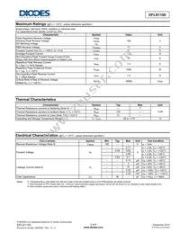 DFLS1100Q-7 Datasheet Page 2