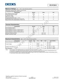 DFLS130LQ-7 Datasheet Page 2