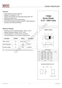 DFLZ15-TP Datasheet Cover