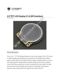 DFR0529 Datasheet Cover