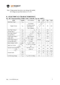 DFR0556 Datasheet Page 4