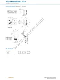 DFS20A-A2BAC000500 Datasheet Page 4