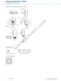 DFS25A-A2BAD001024 Datasheet Page 4