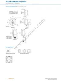 DFS25A-A2BAE000720 Datasheet Page 4