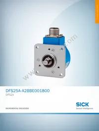 DFS25A-A2BBE001800 Datasheet Cover