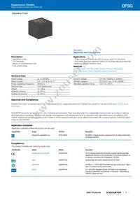 DFSG-33-0001 Datasheet Cover