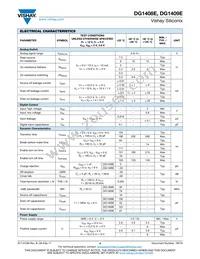 DG1409EEN-T1-GE4 Datasheet Page 4