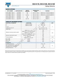 DG1413EEQ-T1-GE4 Datasheet Page 3