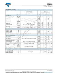 DG2001DV-T1-E3 Datasheet Page 3