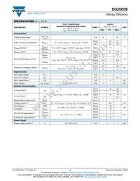 DG2002EDL-T1-GE3 Datasheet Page 4