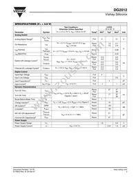 DG2012DL-T1-GE3 Datasheet Page 3