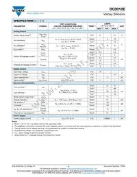 DG2012EDL-T1-GE3 Datasheet Page 4