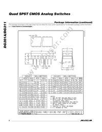 DG201ADY/GG8 Datasheet Page 8