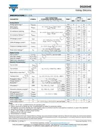 DG2034EDN-T1-GE4 Datasheet Page 4
