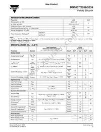 DG2037DQ-T1-E3 Datasheet Page 3