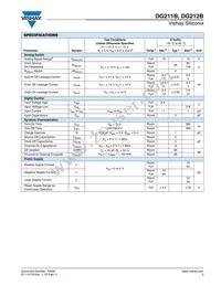 DG212BDQ-E3 Datasheet Page 3