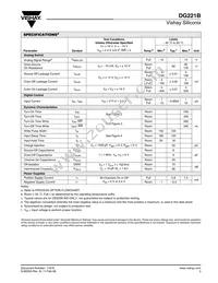 DG221BDY-T1 Datasheet Page 3