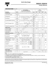 DG2516DQ-T1-E3 Datasheet Page 3