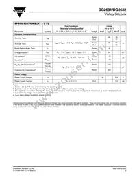 DG2532DQ-T1-E3 Datasheet Page 3