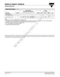DG2618DN-T1-E4 Datasheet Page 4
