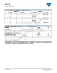 DG2706DN-T1-E4 Datasheet Page 2