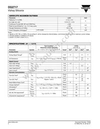 DG2717DX-T1-E3 Datasheet Page 2